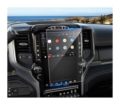 Protecteur d'écran verre trempé 12 pouces pour navigation de Dodge RAM 1500 tactile anti-rayure