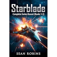 Starblade Complete Series Boxset (Books 1-5) Audiolibro Por Sean Robins arte de portada