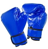 Kids Boxing Gloves for Kids Boys Girls Youth Age 4-10 Years Training Gloves for Punching Bag Kickboxing Muay Thai Mitts MMA Blue