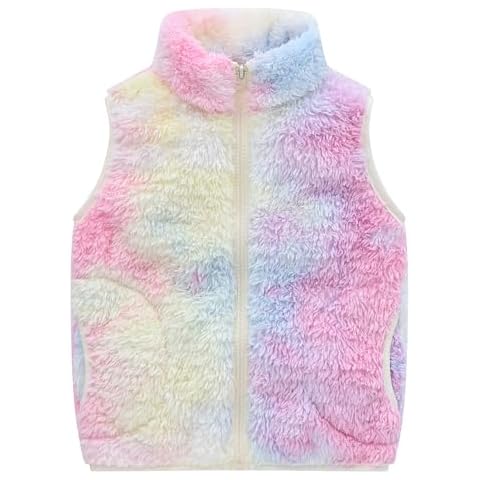 Happy Cherry Kids Fleece Vest with Pockets Cover