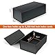 tutata 10,2 x 15,2 cm Karteikartenhalter, Aufbewahrungsbox für Karteikarten, 10,2 x 15,2 cm, passend für 1200 Lernkarten – 1 Packung, schwarz