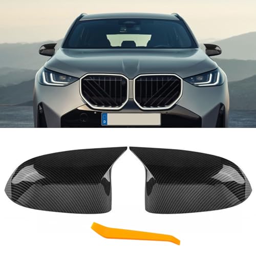 【Lista di Imballaggio】 Il set include 1 paio di coperture per specchietti retrovisori per auto in fibra di carbonio BMW (sinistra + destra) e uno strumento di rimozione. Danni. Dì addio alla monotonia di un'auto nuda e ottieni un nuovo look e integrazione con l'auto originale Le modifiche possono conferire alla tua auto un aspetto sportivo mantenendoti al sicuro durante la guida.