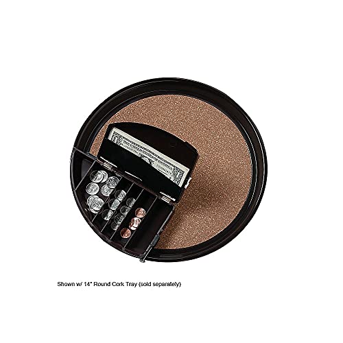 Carlisle Round Clip-On Money Maid, Brown3