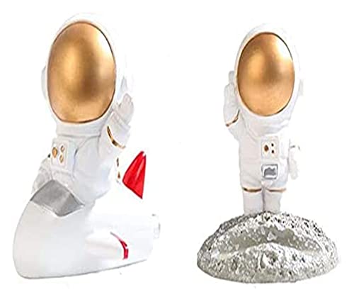 Statue d'astronaute en résine artisanale, modèle de collection pour décoration