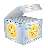 Maximum D3 13,000 IU Box, 60 Capsules Total (12 Cards/Box x 5 Capsules per Card), 60-Weeks Supply [Packaging May Vary]