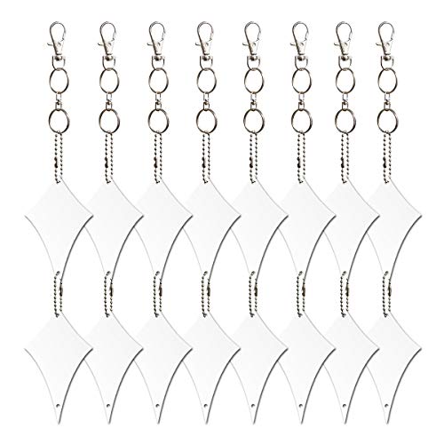 Reflective Diamond-Shaped Mirror Discs for Home and Garden Decoration