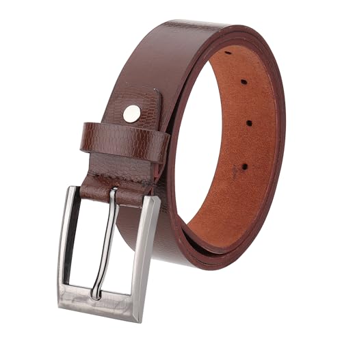 Image of Men's PU-Leather Belt ||Size - 28 to 42|| ||Color - Black & Brown|| ||CSBL-ALT01||