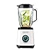 Taurus Succo Glass 1000 - Blendeur mixeur 1000W, Bol en verre de 1,5 L, 2 vitesses réglables + Turbo, 4 lames en acier inoxydable