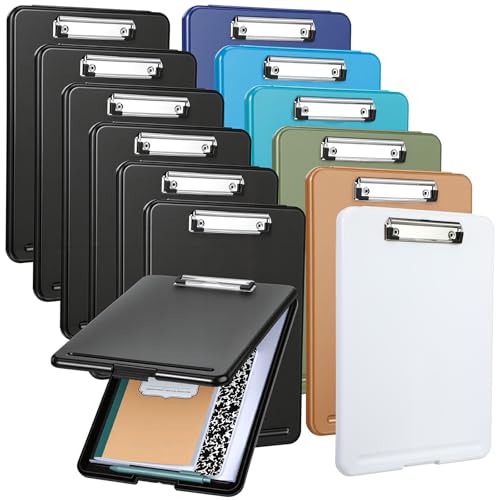 Porte-blocs en plastique avec rangement pour 150 feuilles A4 Ireer