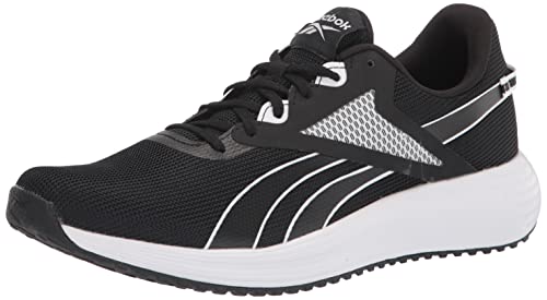 Reebok Men's Lite Plus 3.0 Running Shoe, Black/White, 7.5