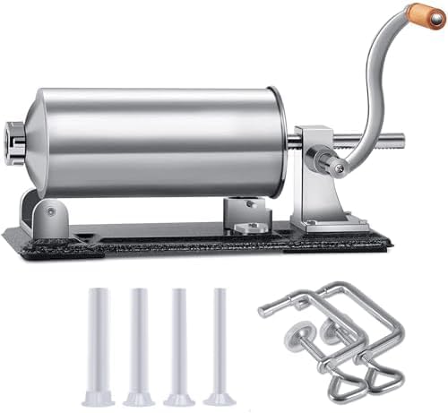 Machine de remplissage manuelle de saucisses domestique et commerciale pour embossage de viande