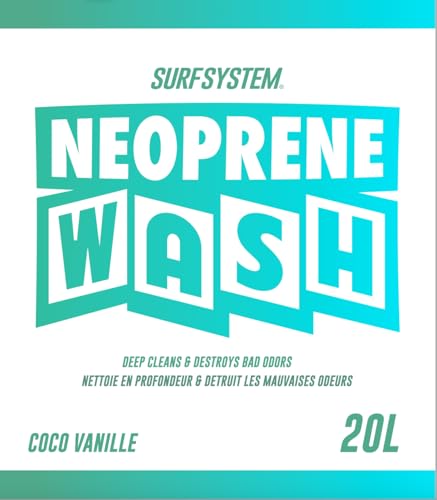 SURF SYSTEM Detergente Neoprene, 250 ml, Profumo Esotico, Elimina gli