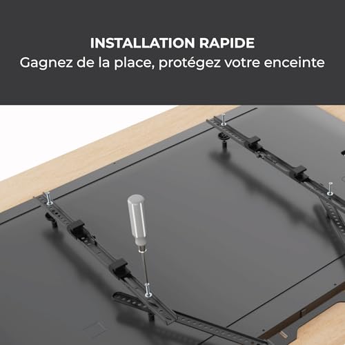 Support barre de son Sonos Ray sous TV pour lib&eacute;rer votre meuble - 6