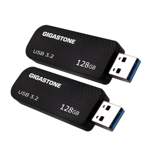 Clé USB 3.2 Gen 1 128Go GIGASTONE Z30 avec Vitesse de Lecture 100Mo/s