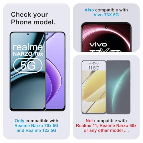 Image of MACLEN Original Premium Hd Curved Edges Tempered Glass For 07MCN With Edge To Edge Coverage And Easy Installation Kit