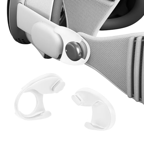Geekria VR Headset Dual Band Adapter Compatible with Apple Vision Pro, Head Strap Top Knit Adapter, Reduces Facial Stress, Comfort Top Strap...