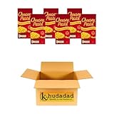Cheesey Pasta Macaroni with Creamy Cheese Sauce 190g – Quick & Easy Meal in 10 Minutes – Rich & Creamy Instant Macaroni Pasta – Ready to Serve Comfort Food (6x)