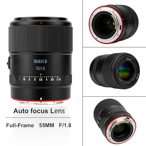 Image of Meike 55mm F1.8 Pro Full Frame AF STM Stepping Motor Lens High Resolution 8K Auto Focus Fixed Prime Portrait Lenses for Nikon Z Mount Mirrorless Cameras Z5 Z6 Z7 Z6II Z7II Z9 Z30 Z50 Z fc