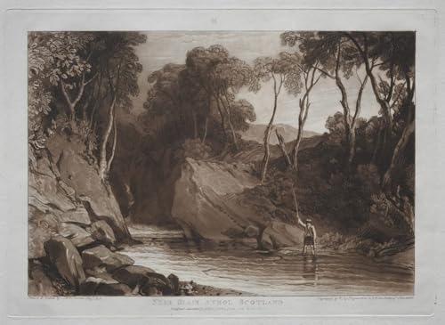 Art tableau près de Blain Athol Écosse Turner image sur toile premium