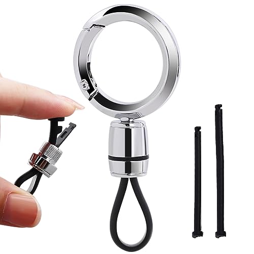 Image of Universal Keychain for Men and Women,Simplicity Key Ring Clip, Double layer buckle Car Key chain