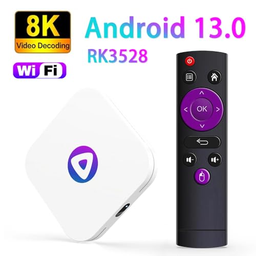 Image of H96 MAX M1 RK3528 Android 13 TV OS 4GB RAM 32GB ROM BT 4 Dual Band WiFi 4K