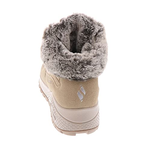 Skechers Skechers Women's UNO Rugged-WINTRINESS Ankle Boot, Dark Taupe, 9