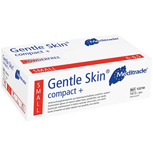 Gants jetables Meditrade protégeant la peau sensible lot de 100
