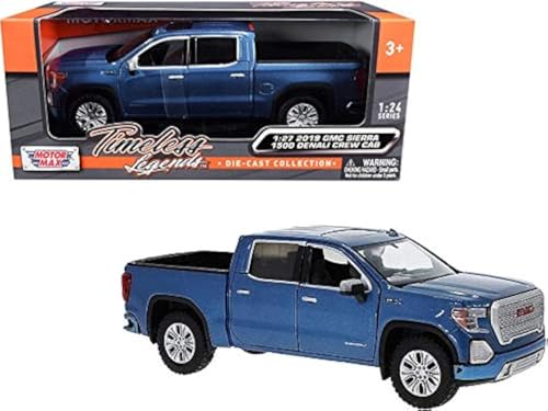 Motormax 2019 GMC Sierra 1500 Denali Pickup 1:27 miniatura 1