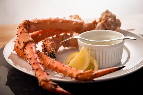 New York Steak & Seafood King Crab Legs - Fresh Frozen Red Crab Claws - Jumbo 9-12 Size Alaskan King Crab Legs (5 lbs. King Crab Legs)