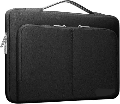Funda para portátil de 13 pulgadas maletín impermeable negro 2