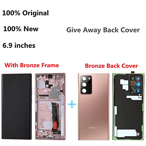BaiWang AMOLED Original para Samsung Note 20 Ultra 5G LCD Note20 Ultra SM-N985F N985F/DS N986B Monta