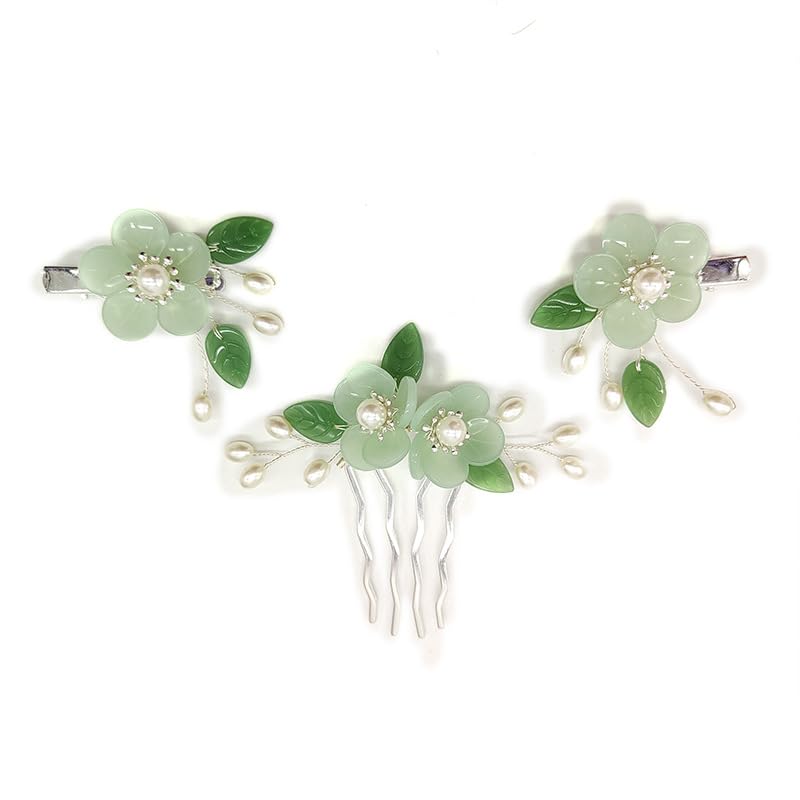 Peine decorativo floral hecho a mano SHIYANG miniatura 5
