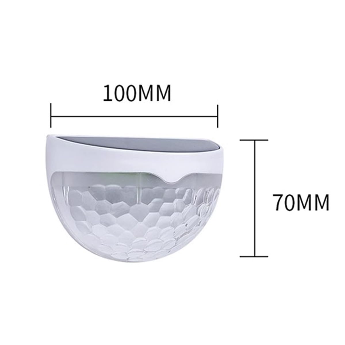 KINGGOO Solar Fence Lights, Outdoor Garden Decorative LED Wall Lights, Waterproof, Solar Powered for Wall Garden, Patio - Image 2