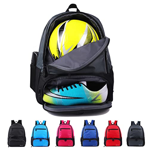 soccer backpacks with ball holder