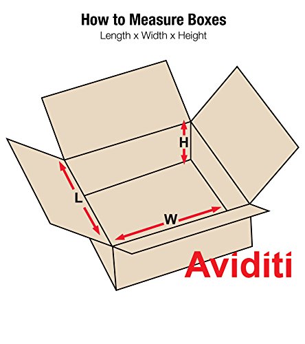 Aviditi Multi-Depth Boxes For Packing, Shipping, Moving And Storage #TOP1