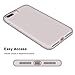 Anuck for iPhone 8 Plus Case, for iPhone 7 Plus Case, Soft Silicone Gel Rubber Bumper Microfiber Lining Hard Shell Shockproof Fullbody Protective Cover 5.5