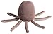 KINDSGUT Peluche, Cotone, neonata Polpo, Polpo Grande per coccolarsi al 100% Cotone Fatto all'Uncinetto, Ecologico e Privo di Sostanze nocive