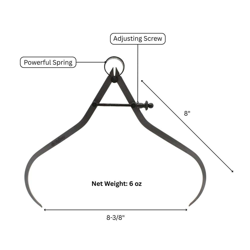 Big Horn 8-Inch Outside Caliper - Precision Measurement -5 Big Horn 8-Inch Outside Caliper - Precision Measurement -5
