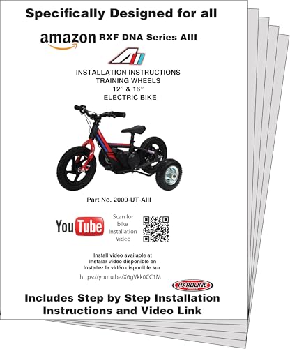Image of Hardline Products USA Wheels for Tots Training Wheels (DNA - OLALA - TUIBOKA)