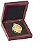 Decade Awards Challenge Coin/Rosewood Finish Medal Presentation Box (3.75 Inch Square)