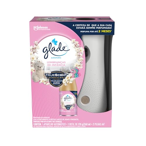 Desodorizador Glade Automatic Spray Aparelho + Refil Lembrança de Infância 269Ml