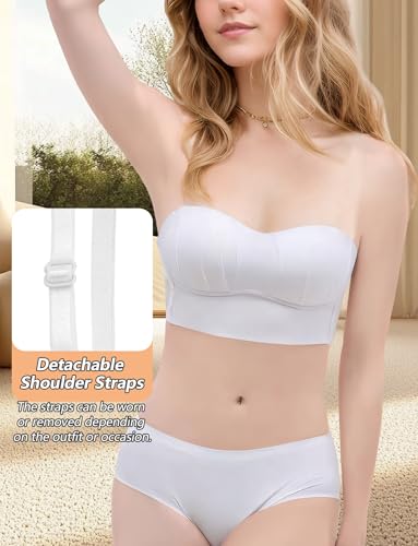 Teen Girls Seamless Bra Pack of 3 Light Padded Girls No Underwire Wireless Training Bra with Adjustable Strap3