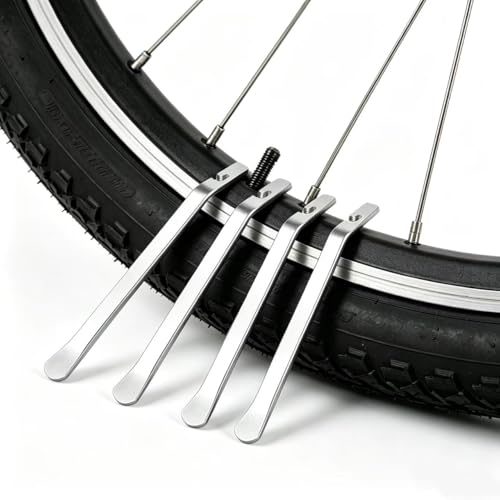 ptiysta Stainless Steel Tire Levers 4 Pack