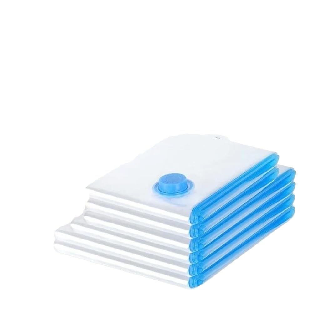 Compression Pack Vacuum Storage Bags Travel Clothes Organizer For Blankets Seasonal Garments With Space Saver(50x70cm,1PCS)