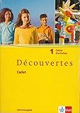 decouvertes 1 lehrer-cd  Découvertes / Bd 1. Lehrerausgabe zum Cahier d\'activités