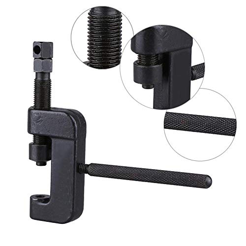 Chain Breaker, 13Pcs Universal Chain Rivet Tool Chain Splitter Link Rivet Cutter Riveting Repair Tool Set with Carry Case for Bike Motorcycle ATV and Dirt-Bike