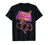80s Cassette Tape Pencil 1980s Retro Vintage Throwback Music T-Shirt