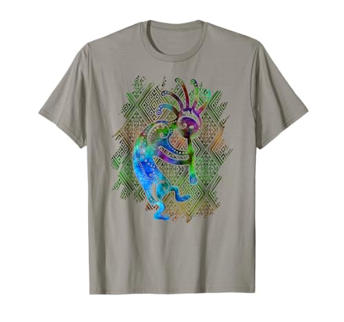 Indianer Kokopelli Spirit - Folklore Muster 5 - Fun T-Shirt Indianer Kokopelli Spirit - Folklore Muster 5 - Fun T-Shirt