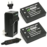 Wasabi Power Battery (2-Pack) and Charger for Kodak LB-070 and PIXPRO AZ651, S-1