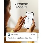 eufy Security Smart Lock C220, Fingerprint Keyless Entry Door Lock, Built-in Wi-Fi, App Remote Control, Front Door Smart Lock Deadbolt, 8Months Battery, Reliable Power, IP53 Waterproof, BHMA Grade 3 - Image 4